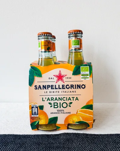 Sinaasappelsap, 4 stuks - Sanpellegrino