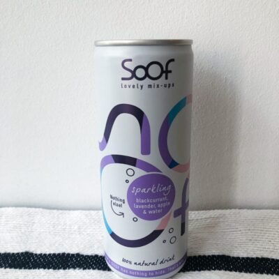 Soof Sparkling Zwarte Bes, Lavendel en Appel
