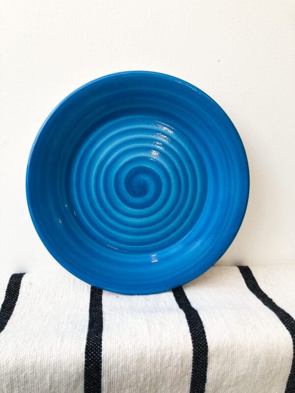 Handgemaakt Bord Turquoise