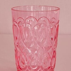 RICE glas acryl roze zoom