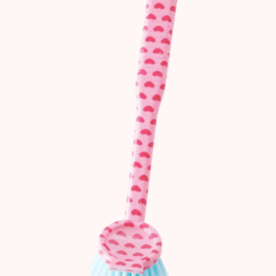 Rice - Plastic Afwasborstel Roze