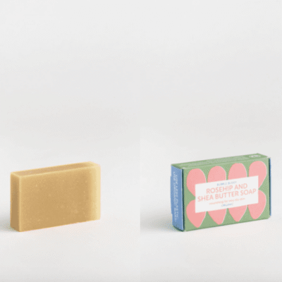 Fiekje Fleur - Bubble Buddy organic rosehip & shea butter bar