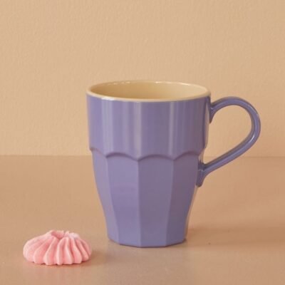 RICE mok Lavendel Close up