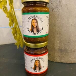 sambal extra pittig van het sambalmeisje