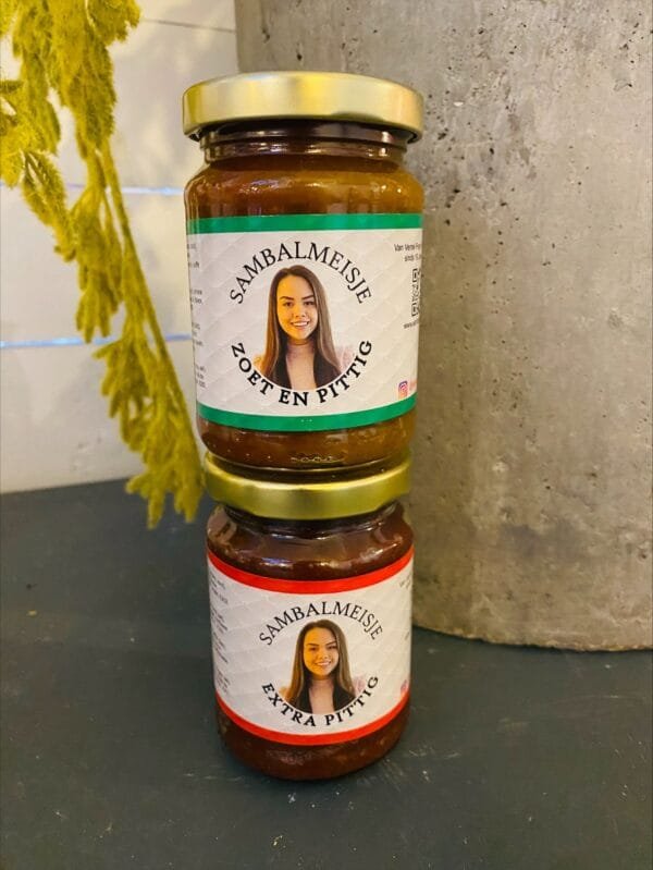 sambal extra pittig van het sambalmeisje