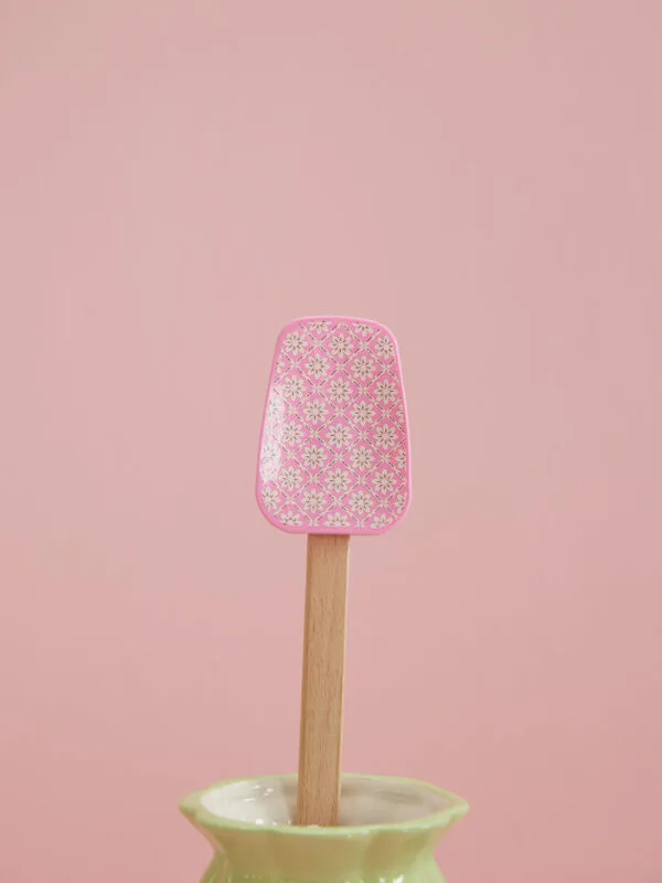 rice silicone spatel roze