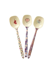 rice kooklepel wild vintage flowers - kookgerij / keukengerij