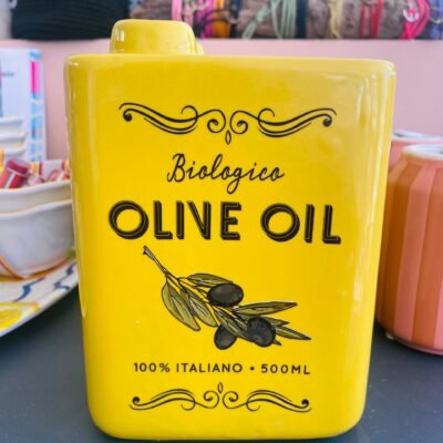 vaas olive oil okergeel