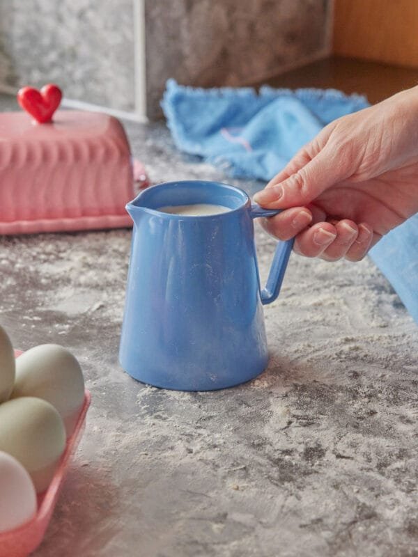 rice melkkannetje blauw