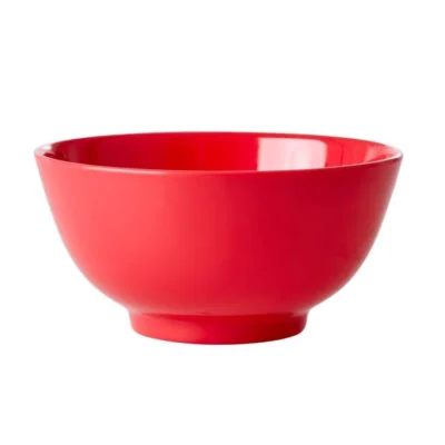 Rice melamine kom Yippie - red