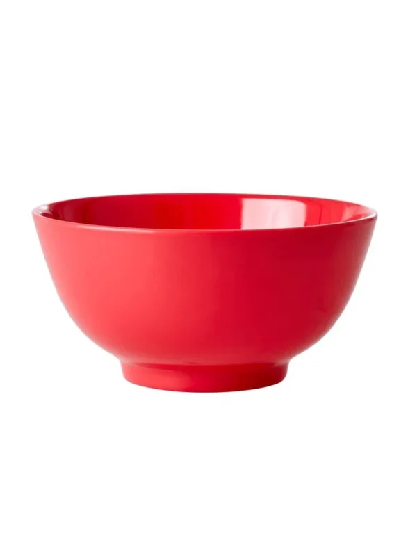 Rice melamine kom Yippie - red