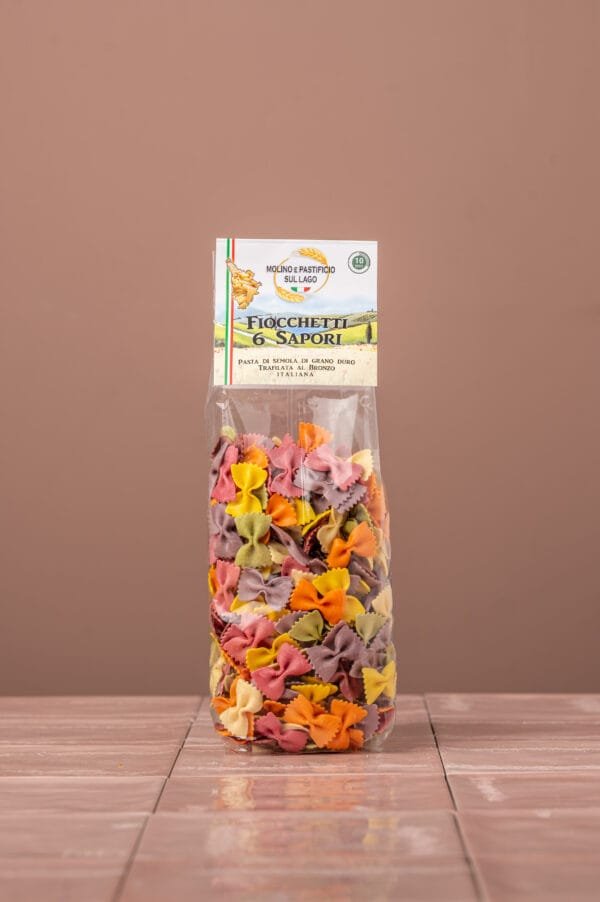 MORELLI PASTA – FIOCCHETTI 6 SAPORI 250 GRAM