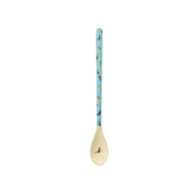 Latte macchiato lepel - Blauw - Retro Swimster Print Print